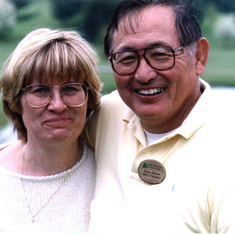 1998 (Germantown, MD): Carol and Warren as president of the Bretton Woods Recreation Center.