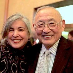 2013 (Washington, DC): Kristine and Warren at Japanese Ambassador's residence.