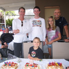 Celebrating August birthdays in AUS with family