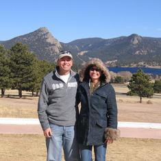 Wayne & sister Rayna in Colorado