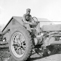 Herman Walters tractor
