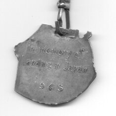 In Memory of Landing in Japan 1945 medal