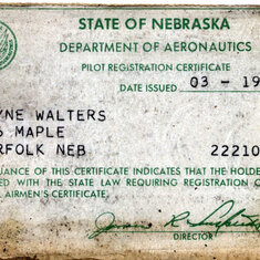 State Pilot's License