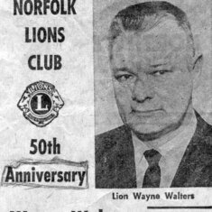 Lion's Club 50th Anniversary