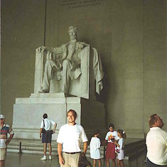 The Lincoln Memorial, 1993.  MSA