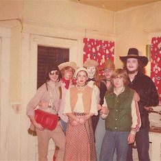 Wayne and his foster kids (and me) at our costume party in 1979.  MSA