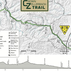 CZ Trail Map