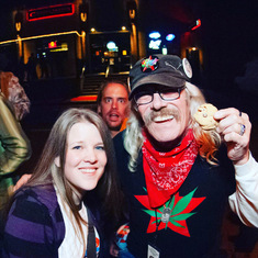 Kim Sidwell and Wayward Bill the night Colorado voted to legalize cannabis