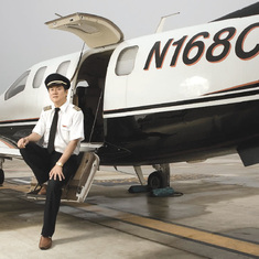 Wei and His Plane