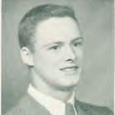 Weldon in his High School Senior Year Yearbook (1951)