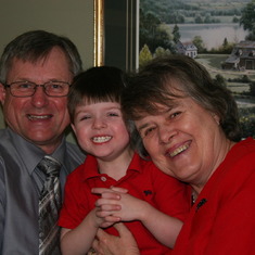Blair and Linda with their grandson Otis.Taken a couple years back.Just thought would give a face to my tribute