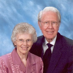 Wellesley and Evelyn - married for 58 years