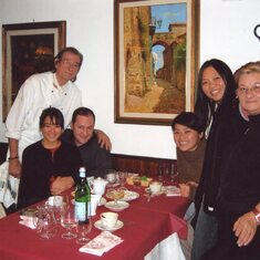 Dinner in Florence 2004