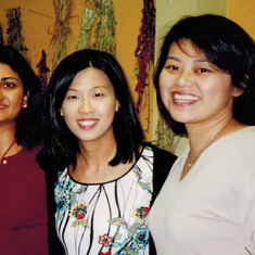 In SF, hosting a bridal shower for Sally - April 2003