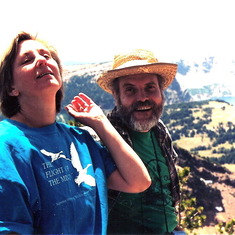 Wendell & me at Mt Scott 1992