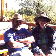 Wendell & Kathy  at Summer Lake 1993