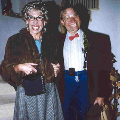 john and wendy being nerds for halloween