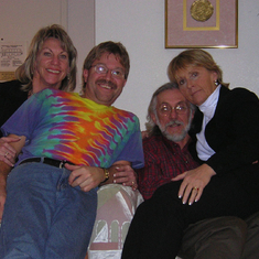 With Johnnie, Jon and Lisa Ozello in Las Vegas