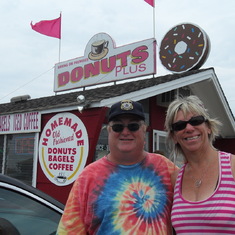 the jersey short mini donut house. She went here as a kid every summer vacation with her family and cousins
