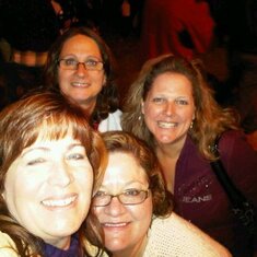 At Glendale Glitters with Laurie, Sharon & Joy