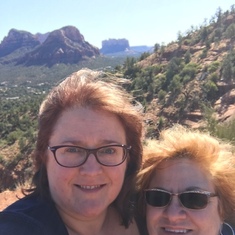 Friends since 7th grade...we were able to spend a day in Sedona together last year and experience a vortex.