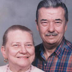 Wesley and Ellen, church photo in 1986.