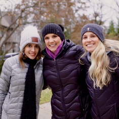 Sarah, Whit & Sam (and Baby Romi was along for the walk), Thanksgiving 2019