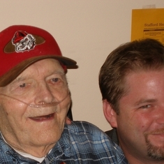 grandpa and josh (grandson) at Stafford