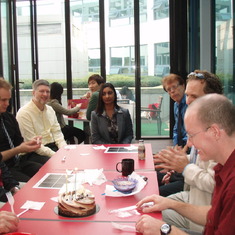 Will Berger's 32nd Birthday celebration with colleagues at Namseoul University in 2010.