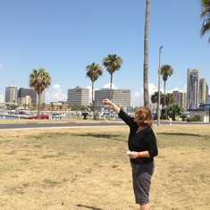 Will with Susan Jackson, in Corpus Christie.