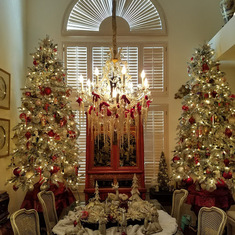 Billy's Dining Room at Christmas
