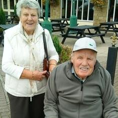 Agnes and Bill out for a run to Lakeside - scampi and chips is the order of the day once again !