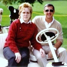 Carole & Bill - Golfing in the Poconos