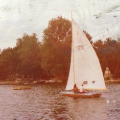 Sailing on Silver Lake