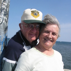 Bill was always happiest on or near water with his sweetheart of 63 years