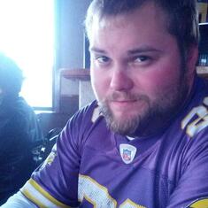 Billy converted to a Viking fan
