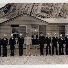 William Bottorff and Navy guys in the Alutians