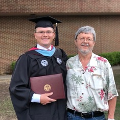 Codys Master Degree Celebration from University of Alabama
