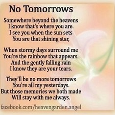 No tomorrows