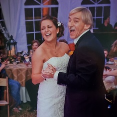 Dancing at Kerry's wedding 2012
