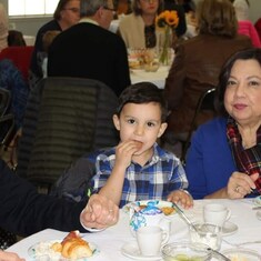 Grandparents Breakfast with Levi 2018