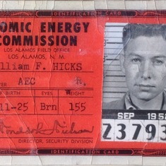 First AEC id card