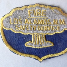 Dad fire department patch