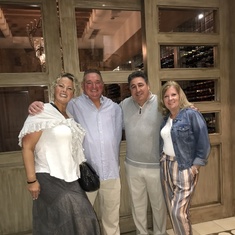 Cabo…UWD trip. Double date dinner with the best! 