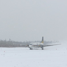 Will Hawker 748 snowy Take off