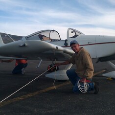 Dad Flying w/Brock in Angel Fire NM
