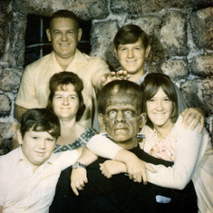 The Moynihan family July 6th, 1969 MovieLand Wax Museum, Buena Park, California
