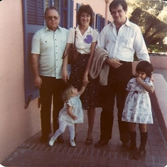 Dad, granddaughter Jennifer, Lori, Bill, granddaughter Shannon (1981?)