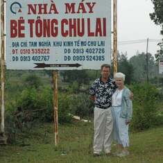 Visiting his 'home territory' during the Vietnam war