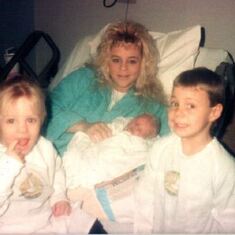 Billy, Taylor & Mommy Welcome Justin to the world 93